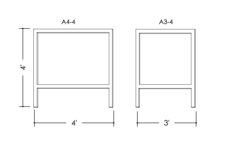 A4-4, A3-4
