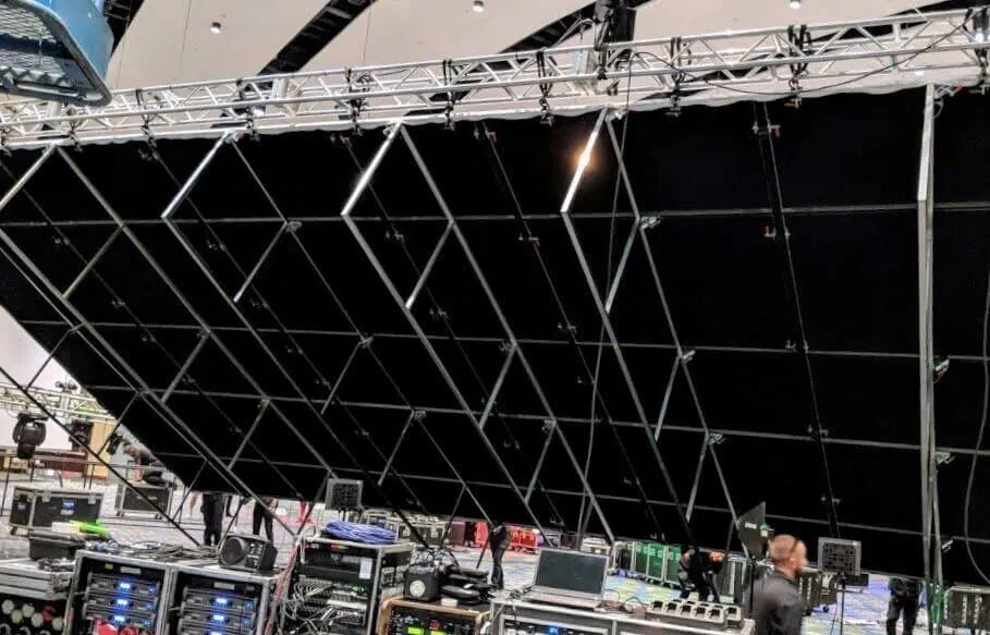 drapes at event