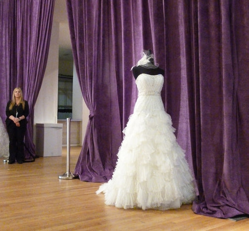 Supervel Purple Event Drape