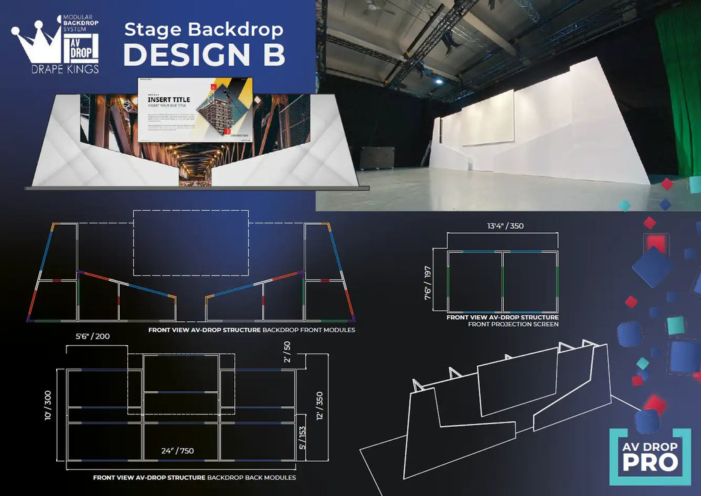 Stage Backdrop Design B