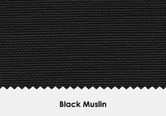 Muslin Black Drape