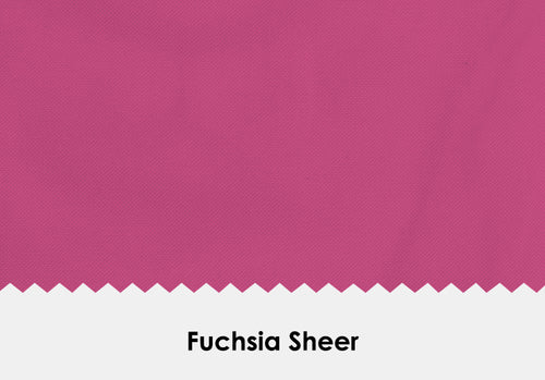 Sheer Fuchsia Drape