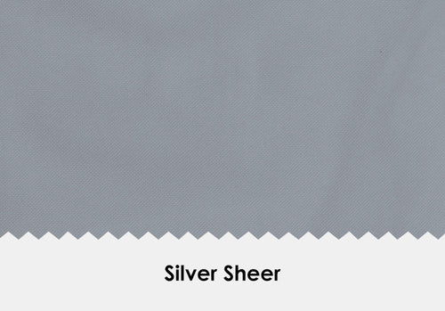 Sheer Silver Drape