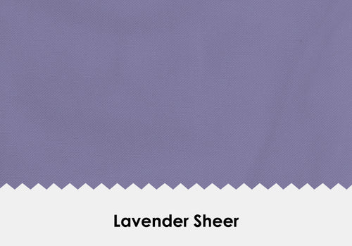Sheer Lavender Drape