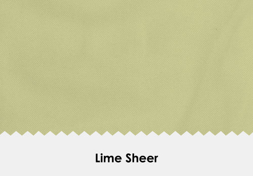 Sheer Lime Drape