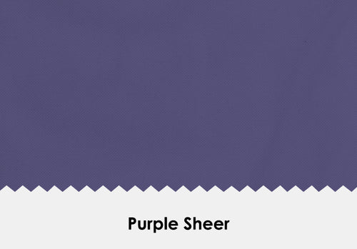 Sheer Purple Drape