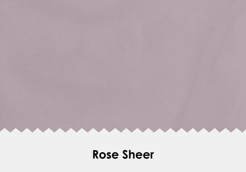 Sheer Rose Drape
